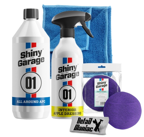 SHINY GARAGE Zestaw do wnętrza APC apple dressing