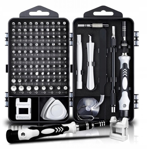 ZESTAW PRECYZYJNYCH ŚRUBOKRĘTÓW WKRĘTAKÓW BITÓW TORX 115w1