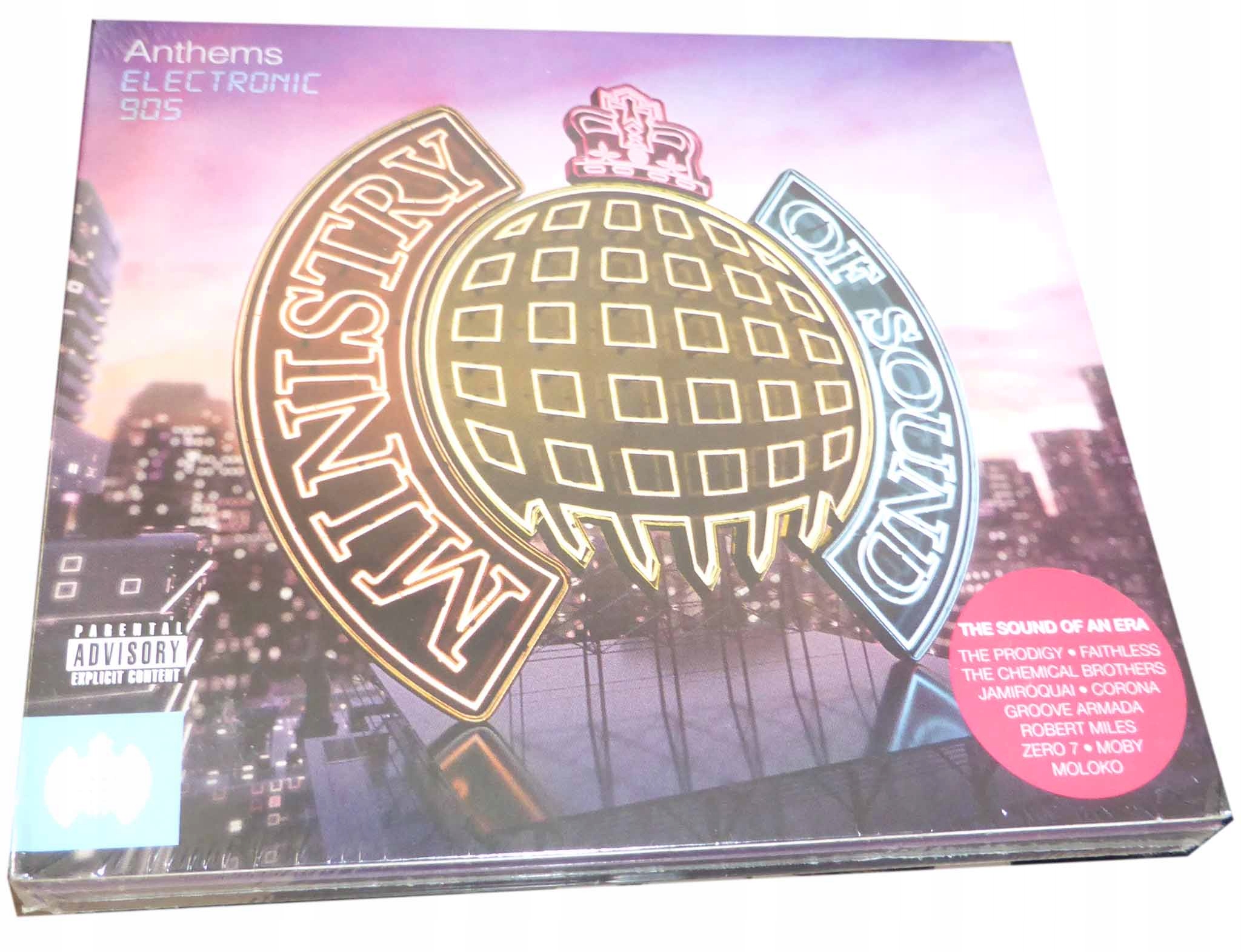 Anthems Electronic 90s Ministry Of Sound 3CD