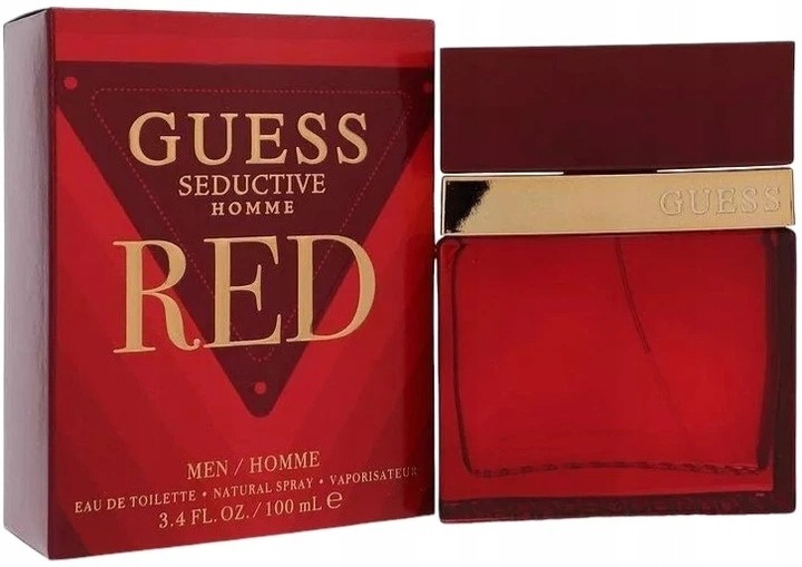 Guess Seductive Red 100ml Edt Woda Toaletowa Dla Mężczyzn Zapach Męski