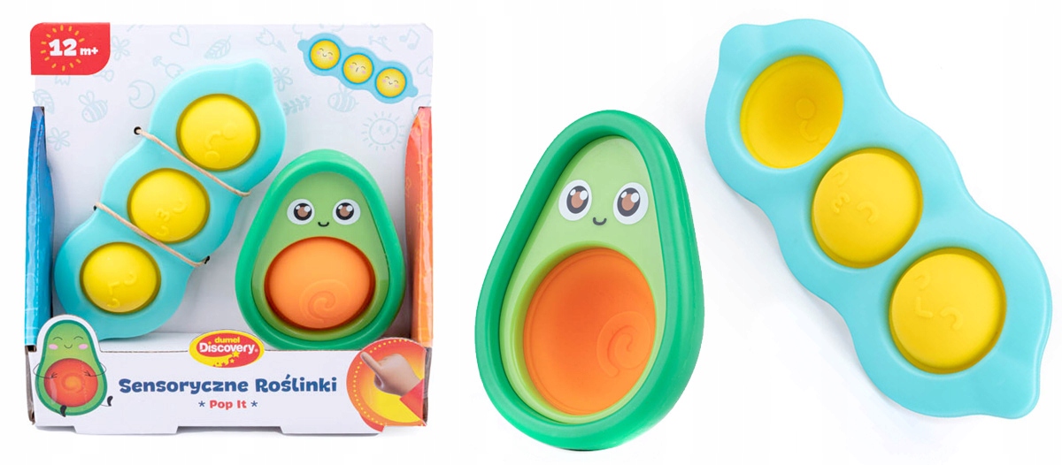 

Dumel Sensoryczne Roślinki Zabawka pop it Bubble