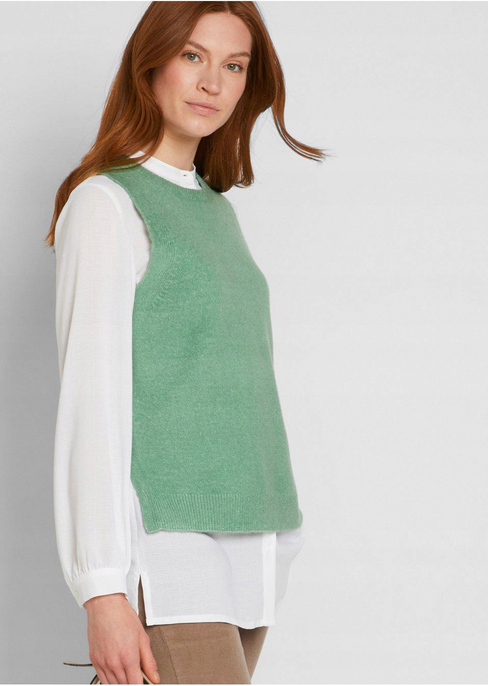 KE1005 DZIANINOWY BEZRĘKAWNIK__36