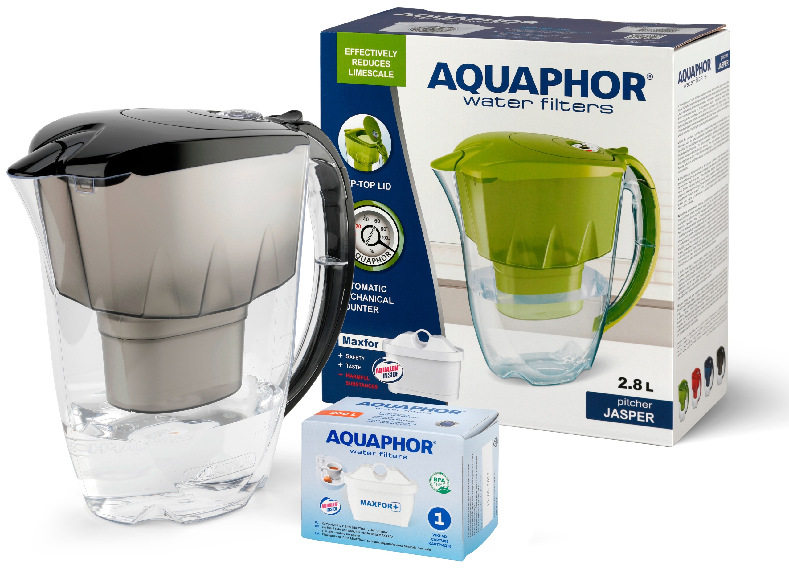 DZBANEK FILTRUJĄCY AQUAPHOR JASPER + WKŁAD