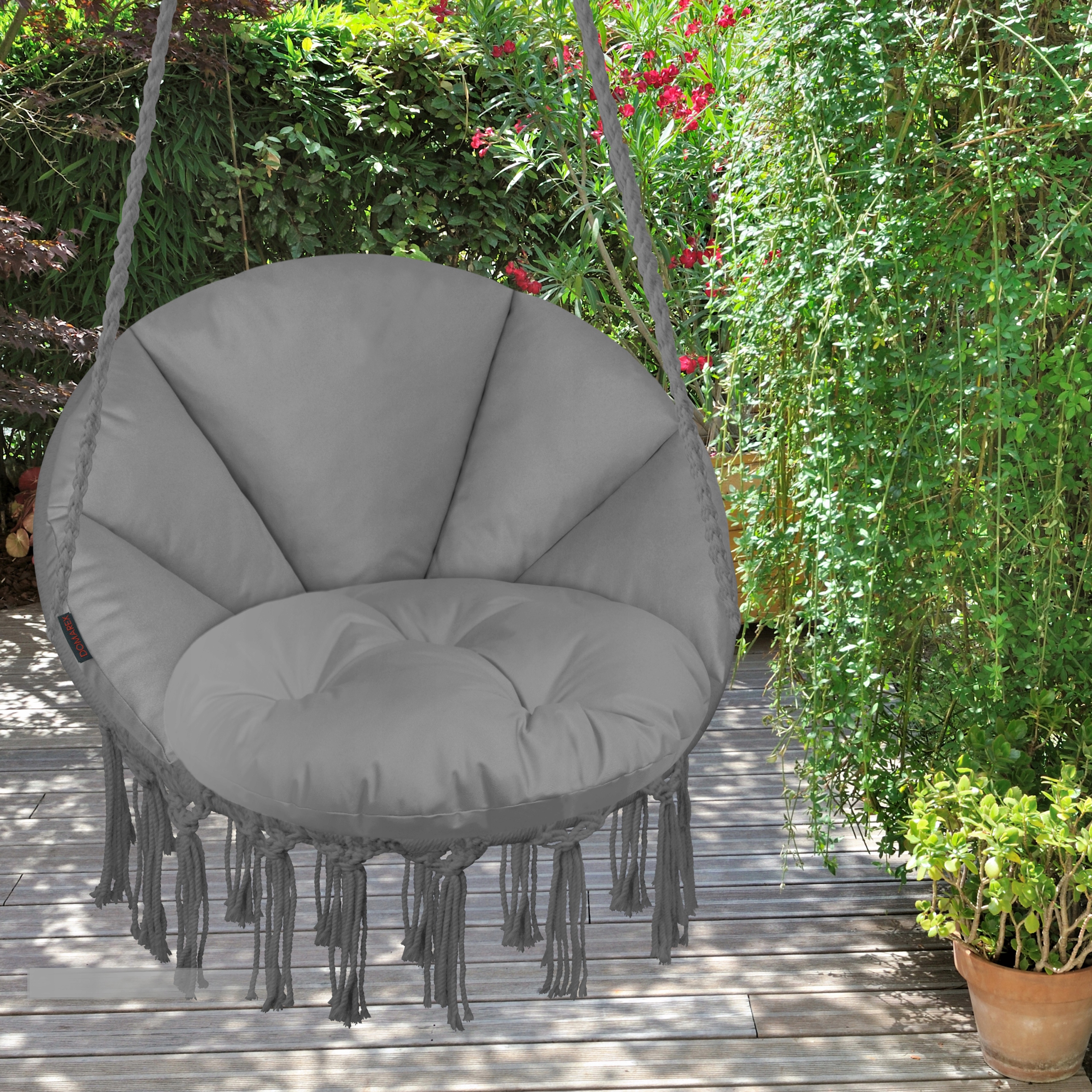 HUŚTAWKA WISZĄCA OGRODOWA FOTEL BOCIANIE GNIAZDO + PODUSZKA WODOODPORNA EAN (GTIN) 5902340682562