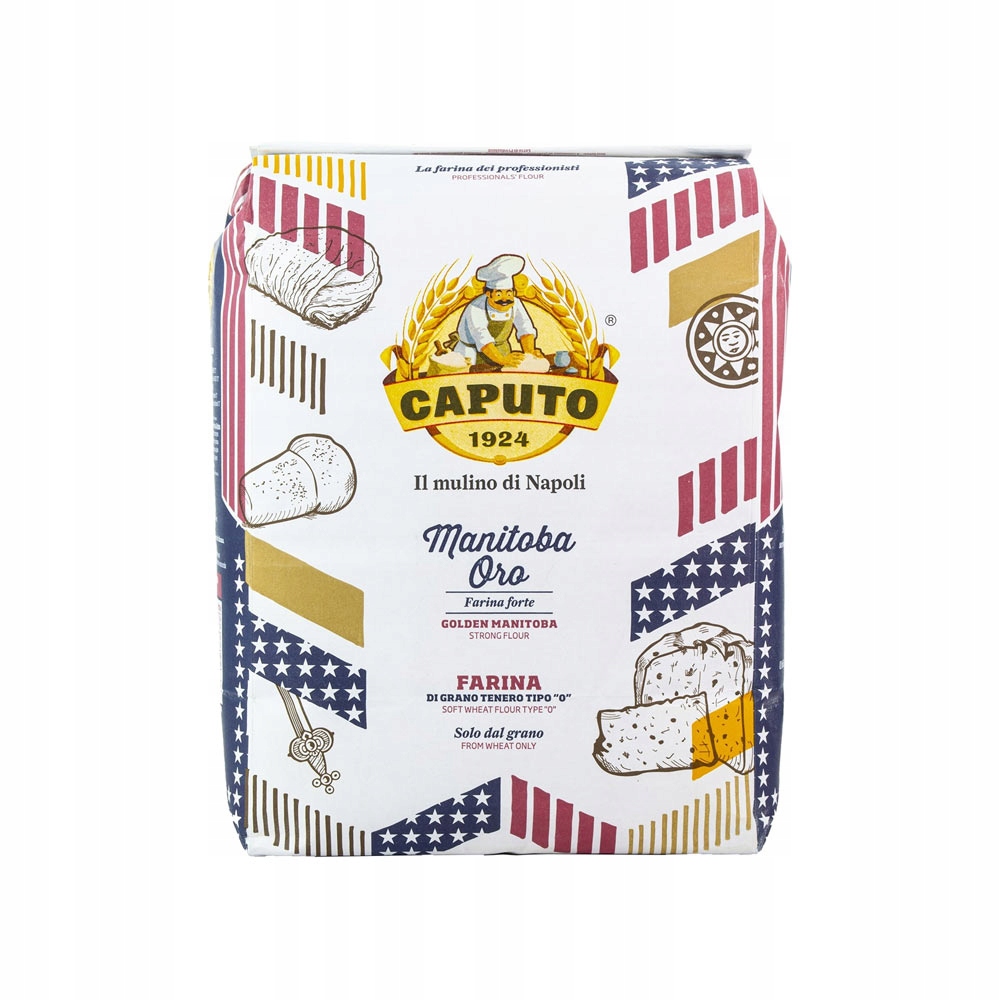 Levně 2x Caputo Manitoba Oro mouka 5 kg