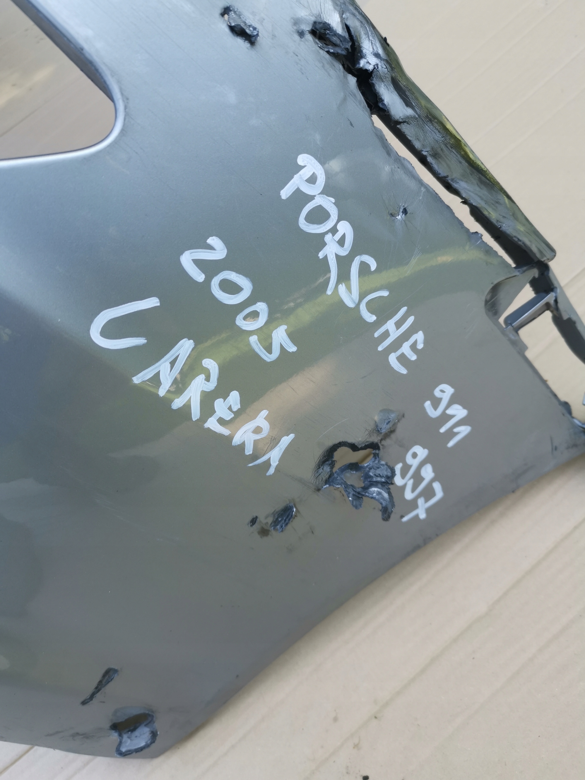 bumper PORSCHE 911 997 front front