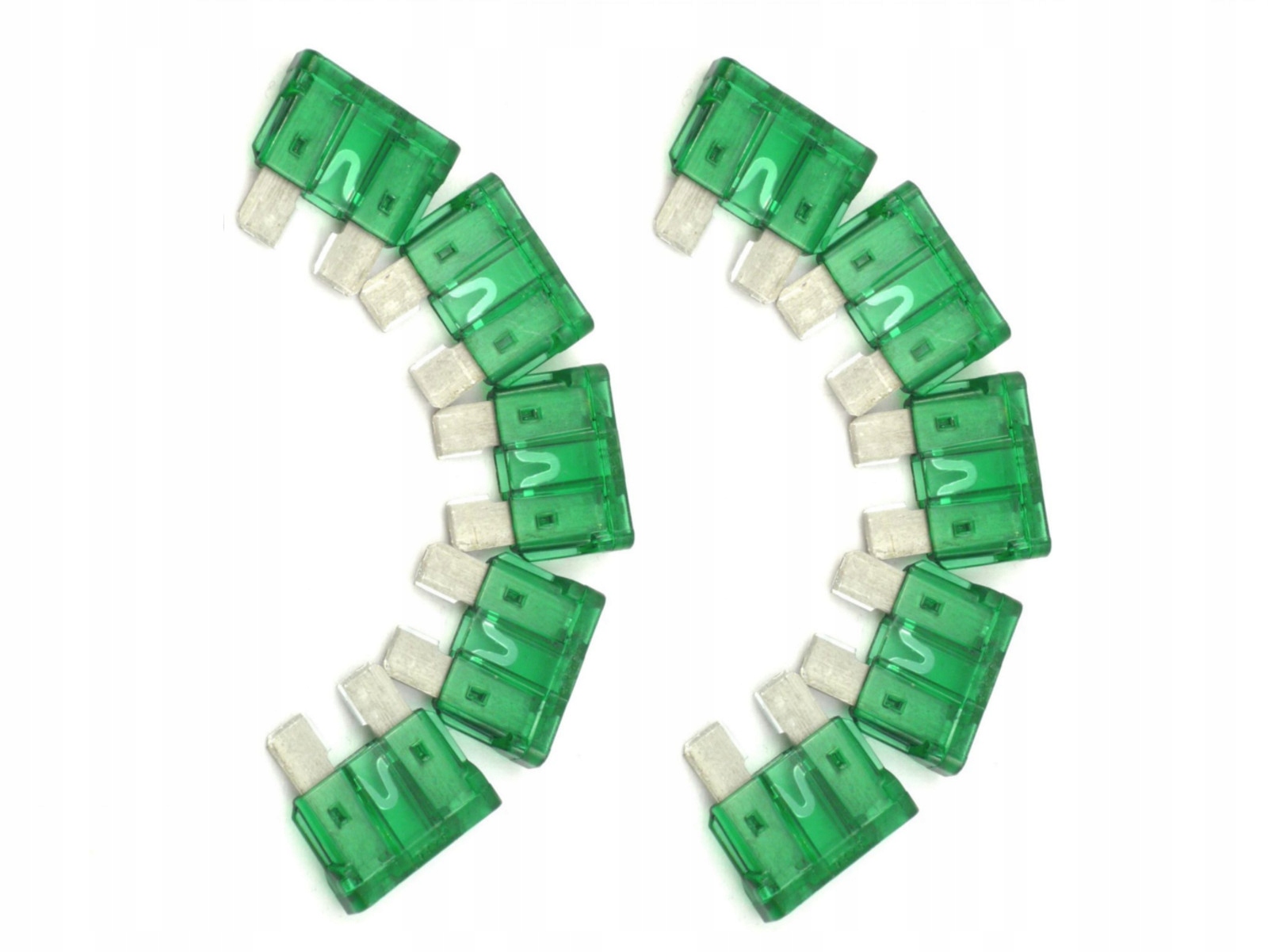 

Bezpiecznik Samochodowy Płytkowy MIDI 30A 10SZT.