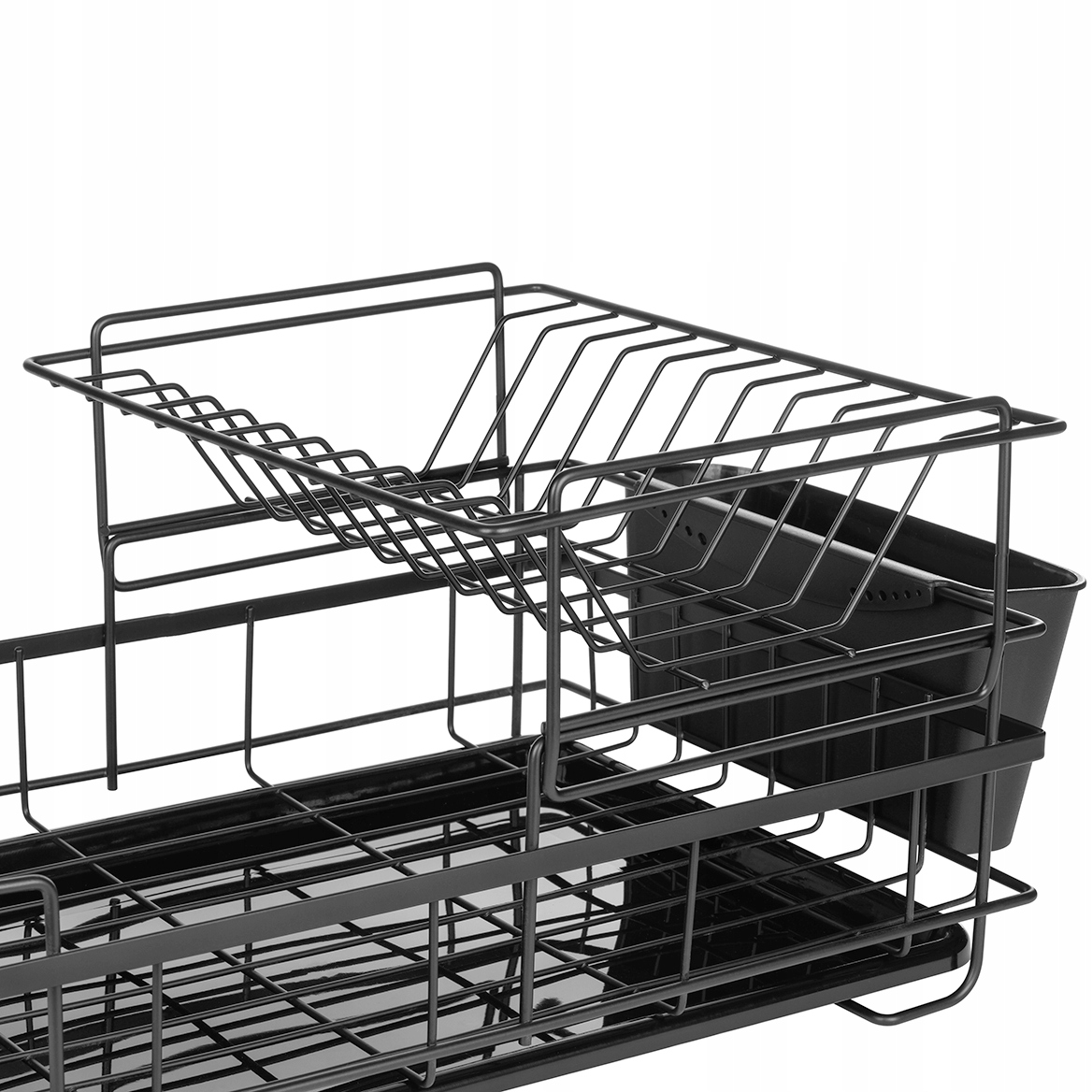 DWUPOZIOMOWA SUSZARKA OCIEKACZ DO NACZYŃ Z PÓŁKĄ NA 11 TALERZY 43x30x22CM Rodzaj ociekacz (suszarka)
