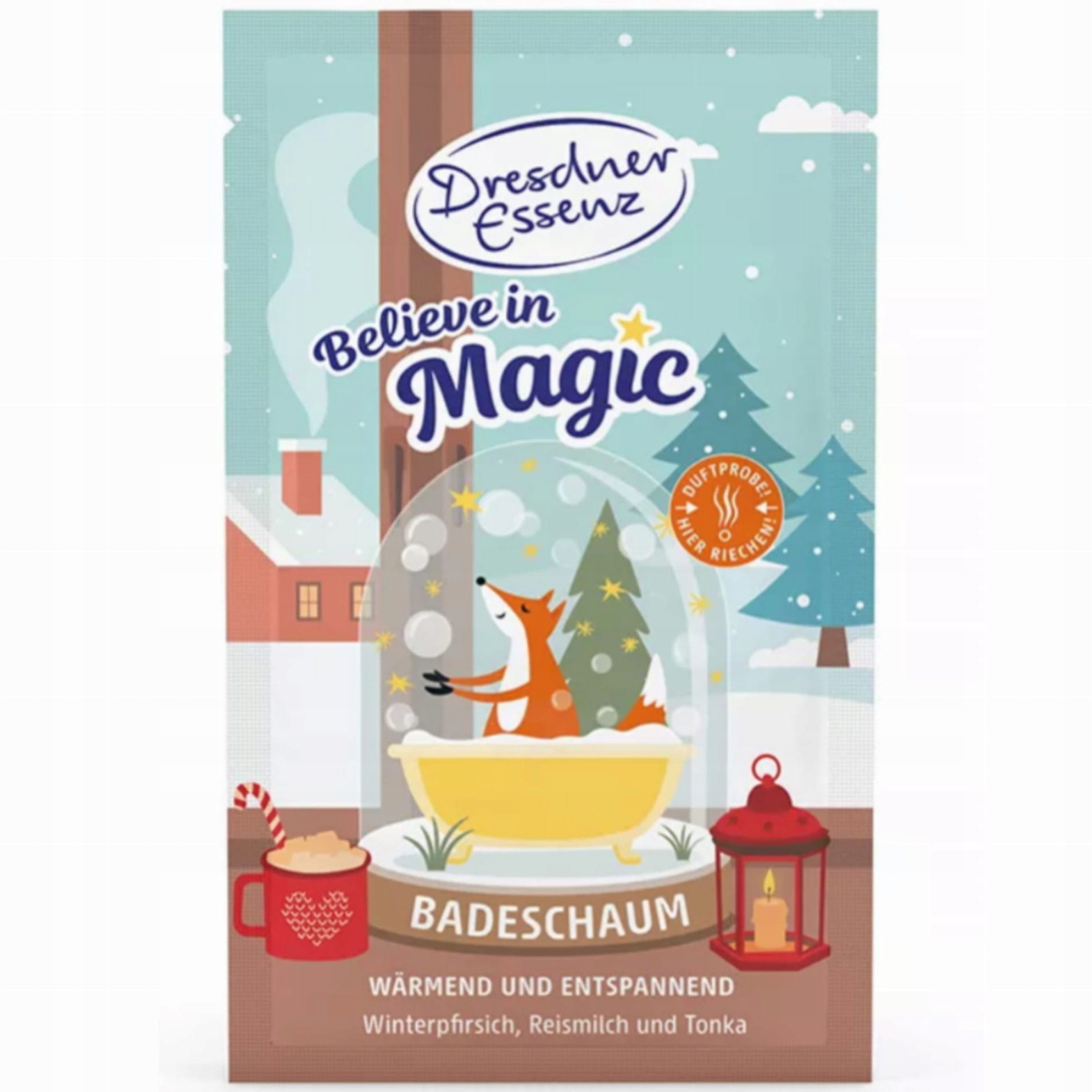 Dresdner Essenz Uwierz W Magię Pianka Do Kąpieli Brzoskwiniowa 60g