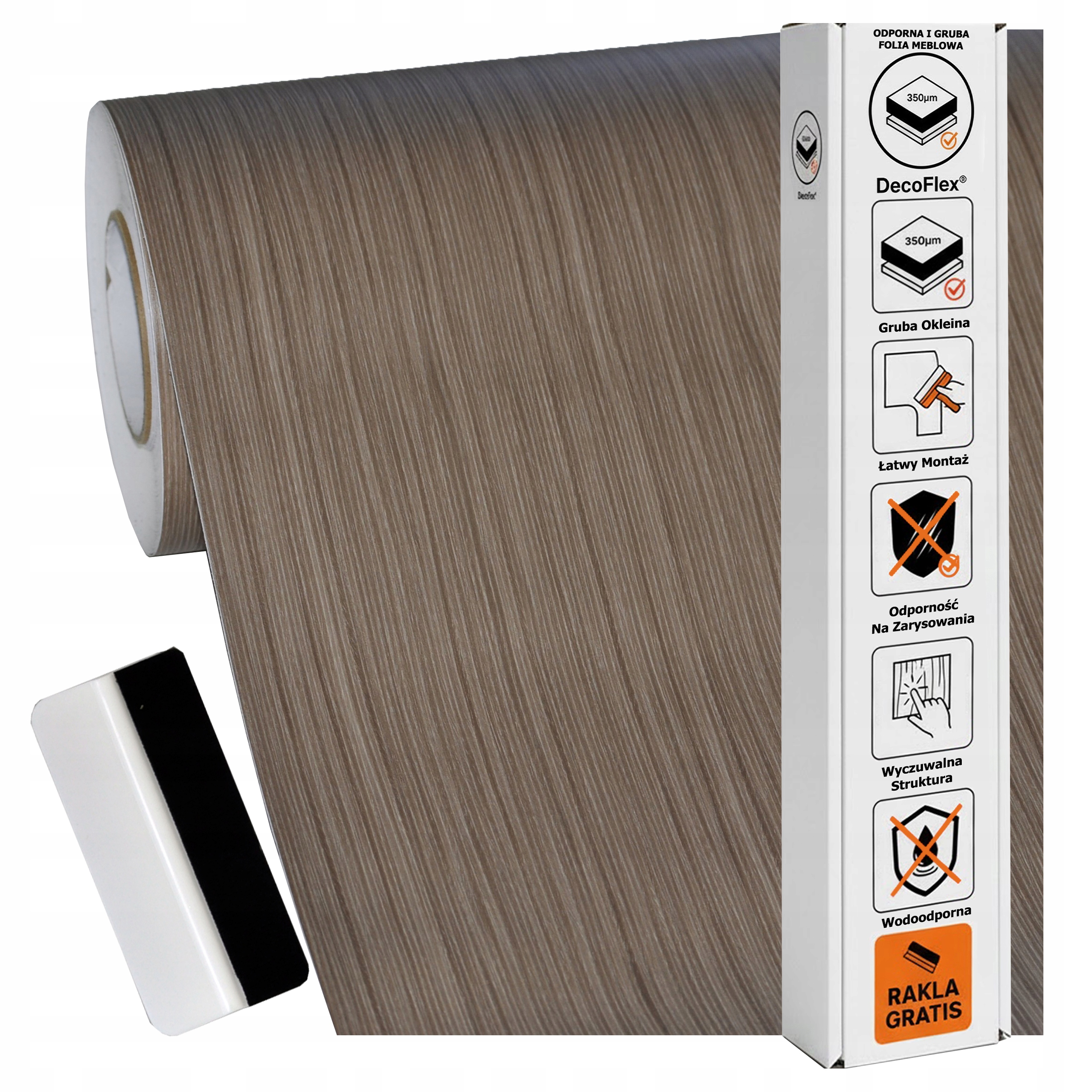 Nábytková dýha Samolepicí 122x200 cm Pracovní deska Dveře Silná struktura Dřevo