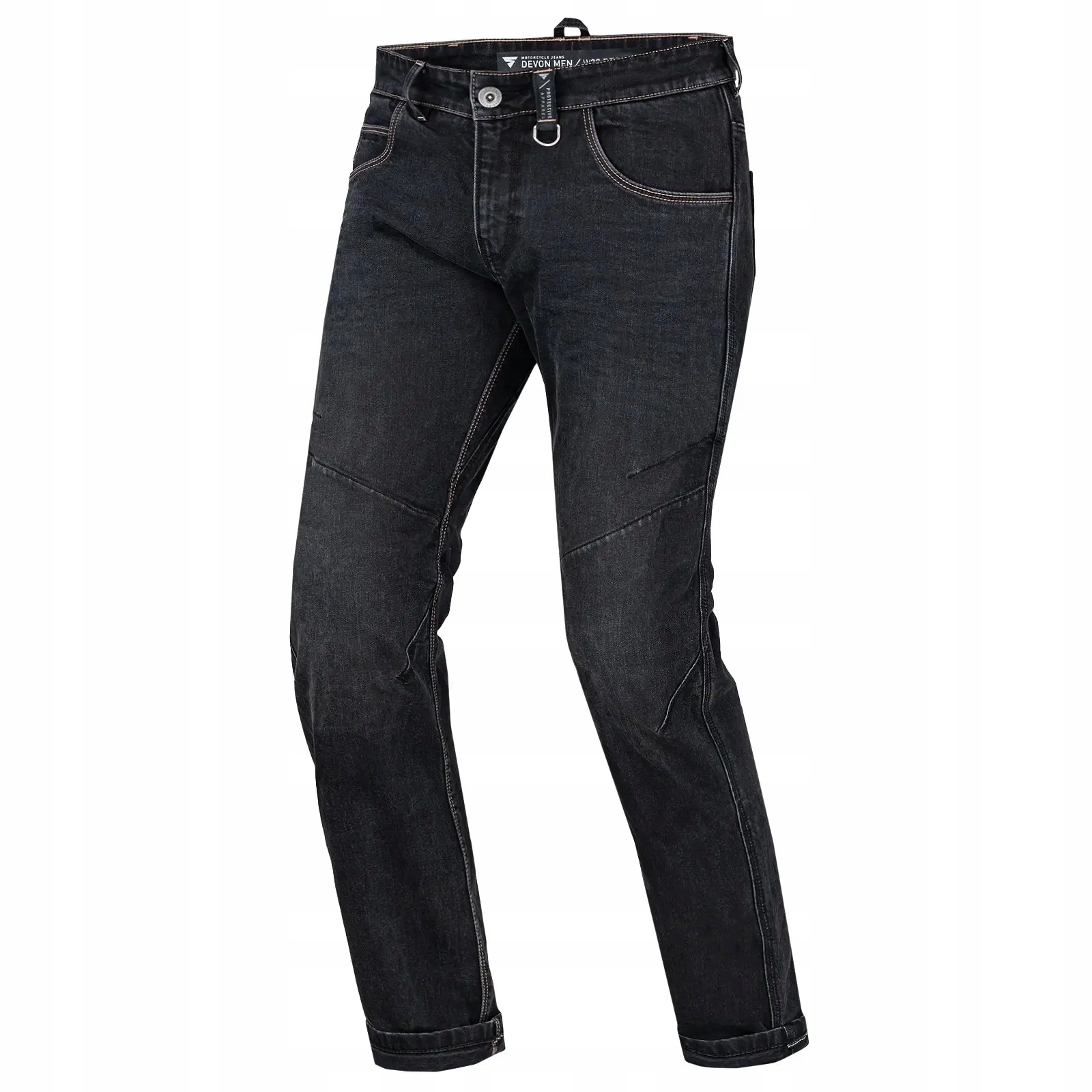 Shima Devon Men Black Long Motocyklové nohavice