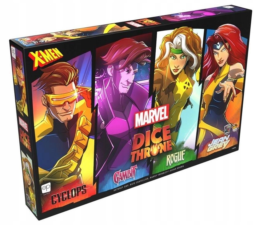 Marvel Dice Throne Cyclops, Gambit, Jean Gray. . .