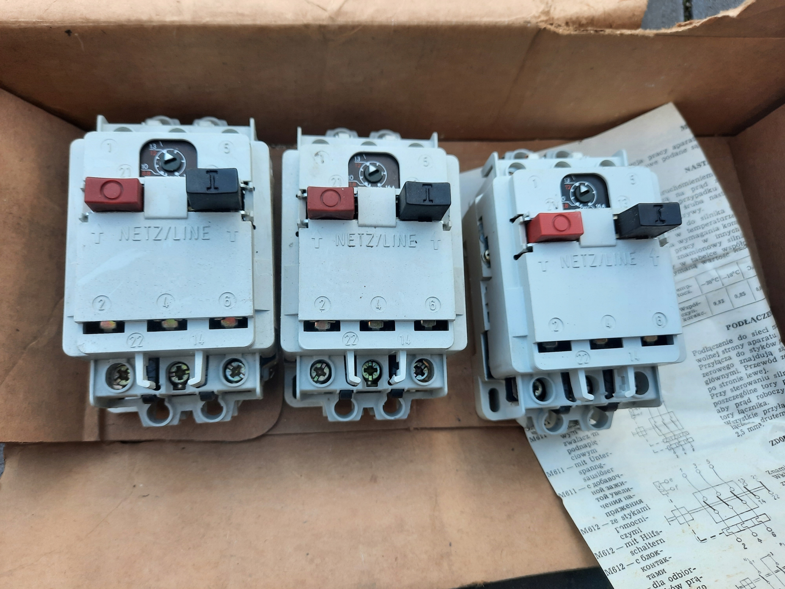 WYŁĄCZNIK SILNIKOWY M611 3P 0,4-0,63A Fael / Legrand