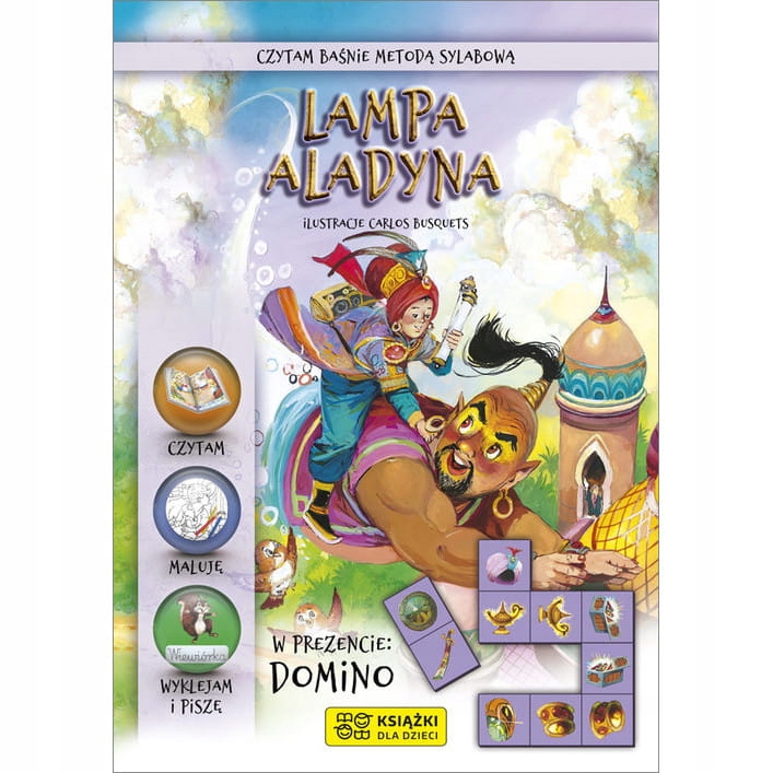 Czytam baśnie metodą sylabową. Lampa Alladyna 5+
