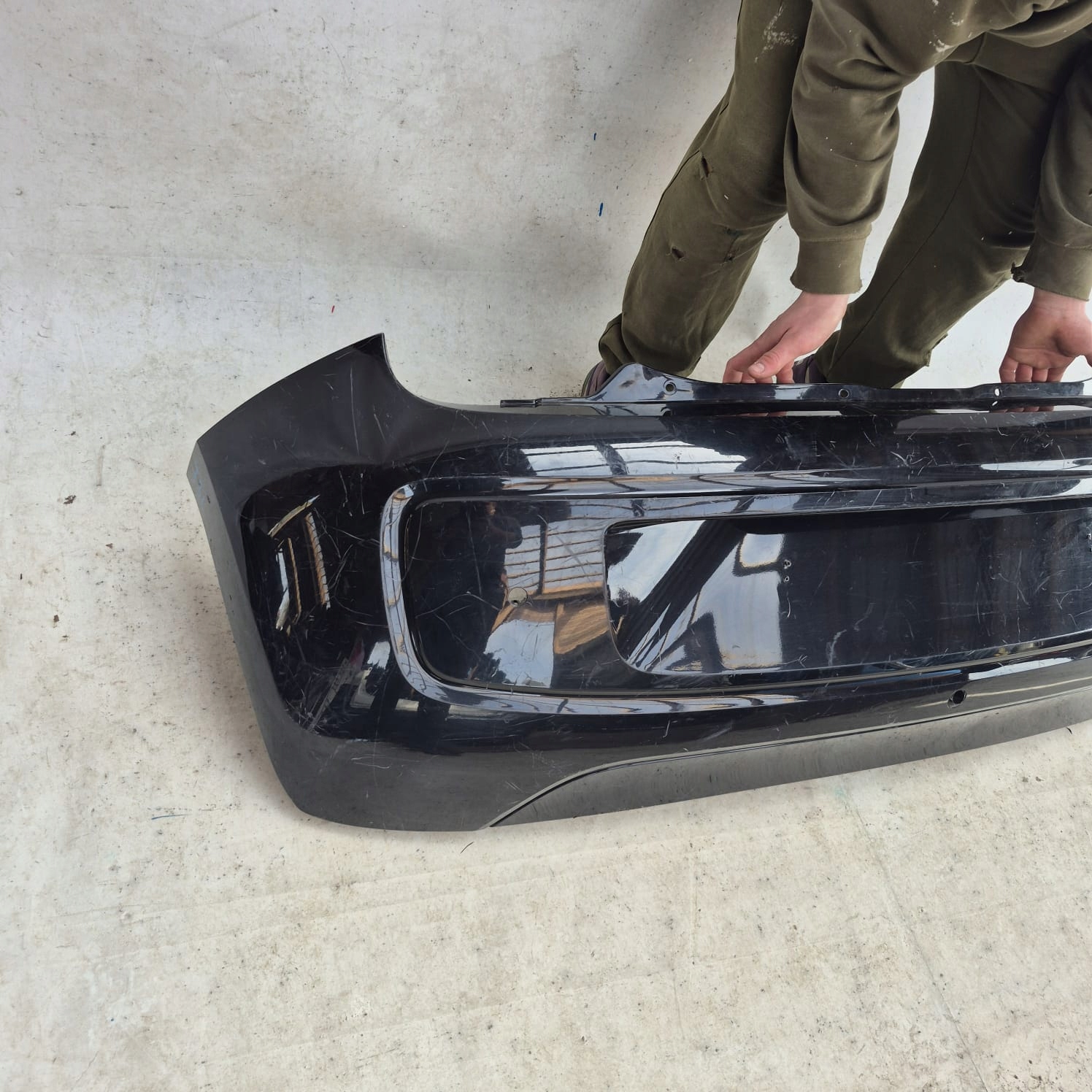 VW UP 11-16 bumper rear part rear PDC