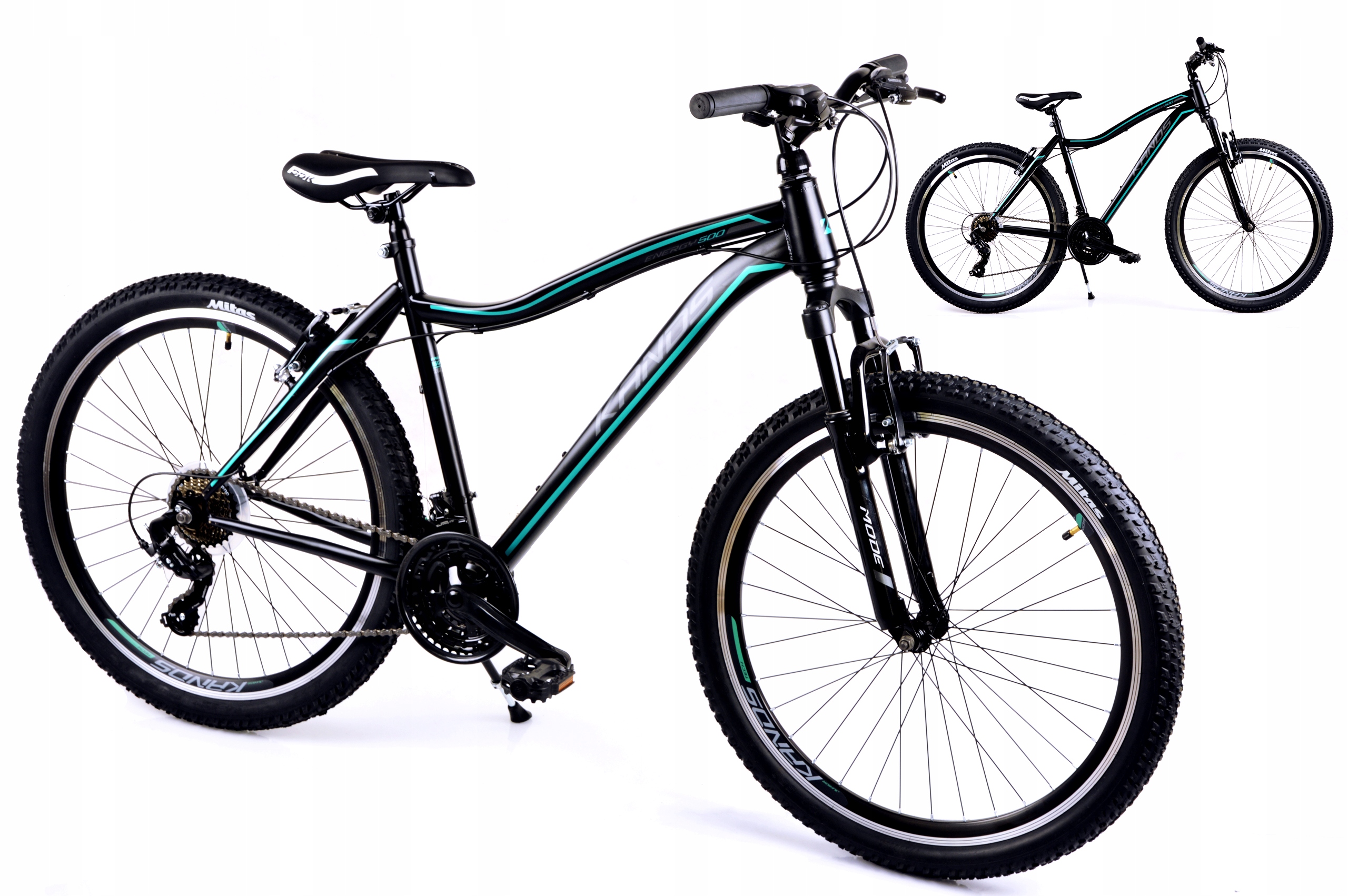 Rower MTB Kands ENERGY 500 damka 2022 czarny rama 19 cali porównaj