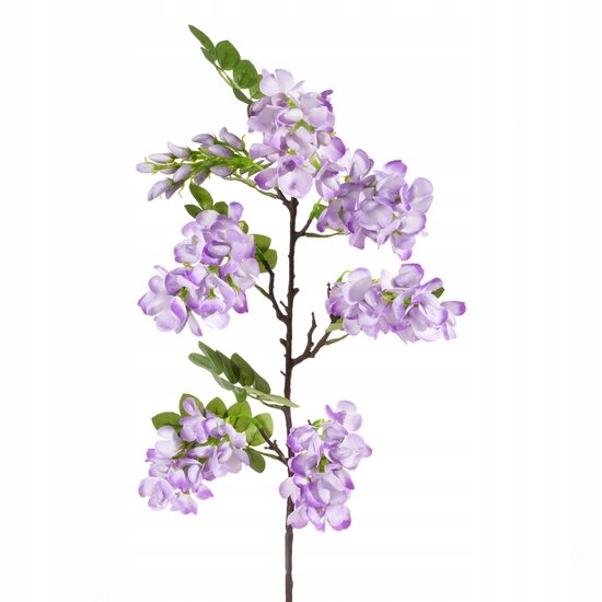 

Fioletowa Kwitnąca Gałązka Sztuczne Kwiaty 80 cm