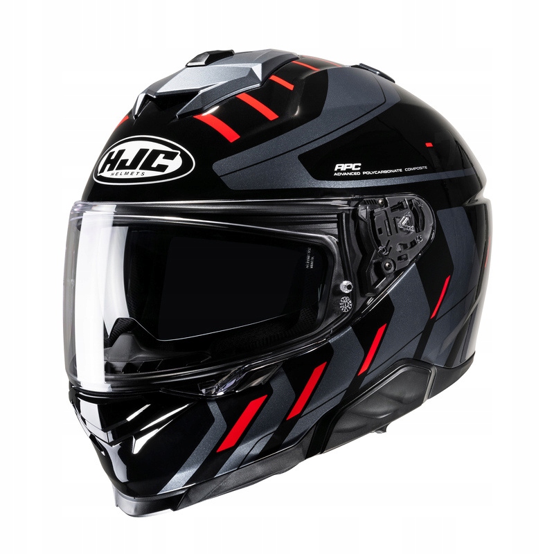 Motocyklová Prilba Hjc I71 Simo Black Red M