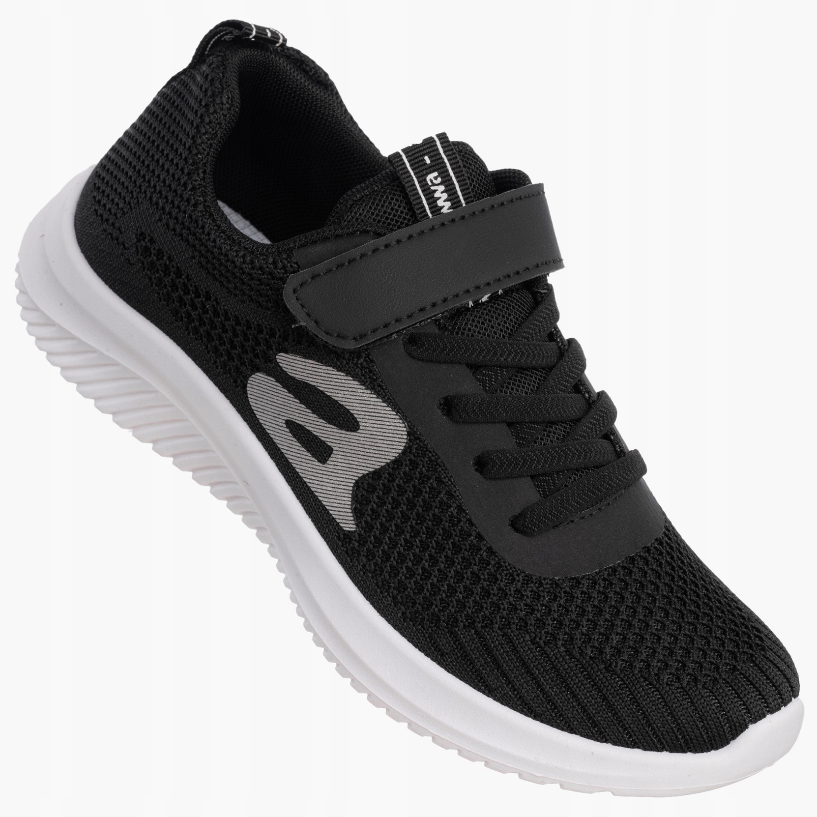 Apawwa buty sportowe tkanina czarny buty na Wf na co dzień lekkie r 32