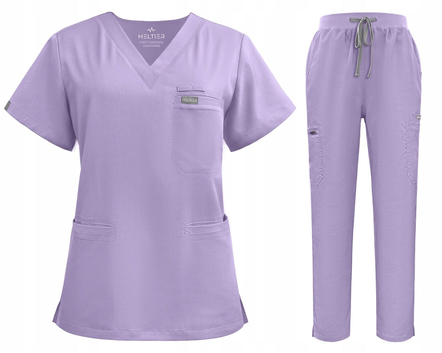Komplet Medyczny Damski Scrub Model Prescribe Kolor Lavender Rozm. M