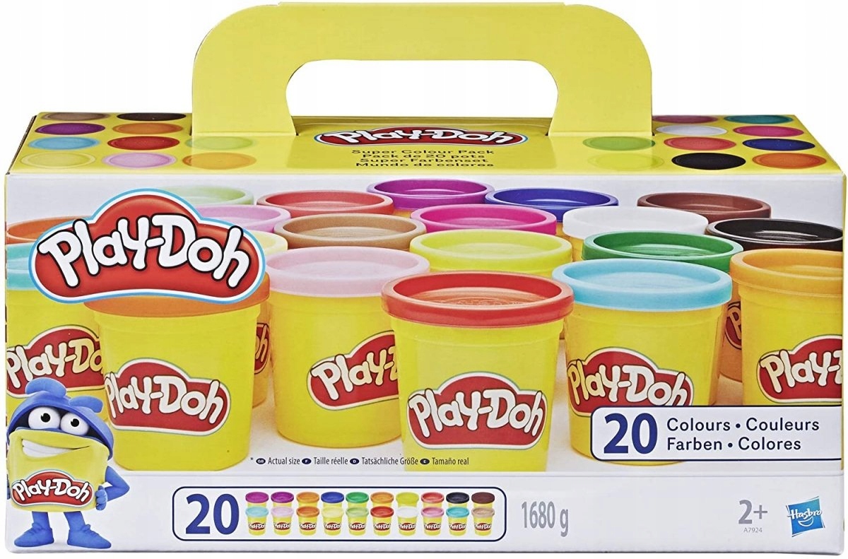 

Ciastolina Play-Doh Colour Pack 20 tubek A7924 2+