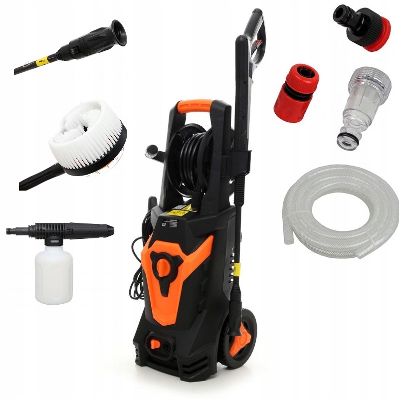 MYJKA CISNIENIOWA 2100W ZWIJAK PIANOWNICA SZCZOTK