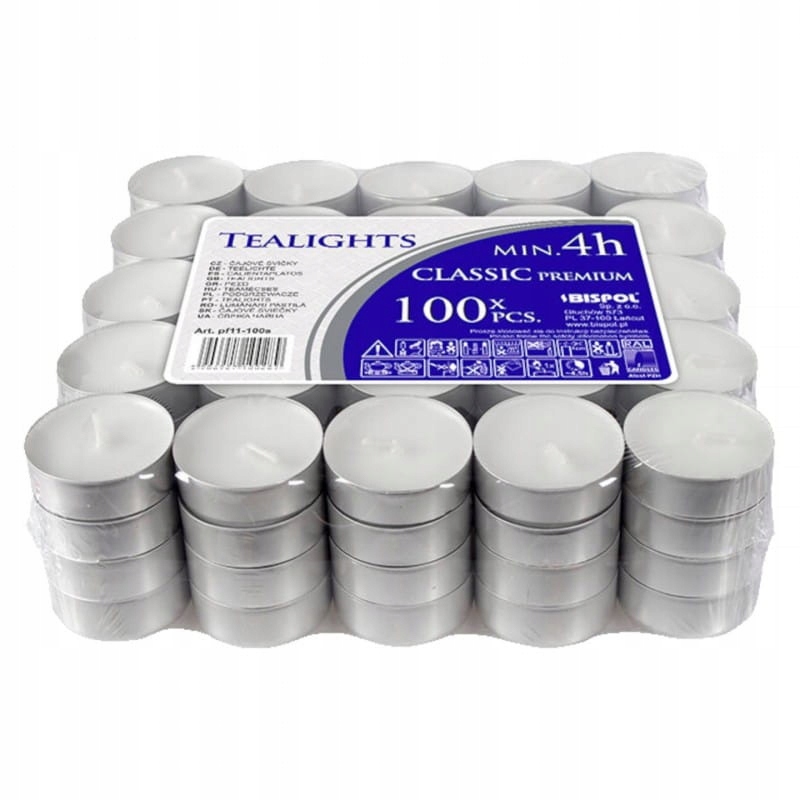 

Podgrzewacze Bispol 100szt. Premium Classic