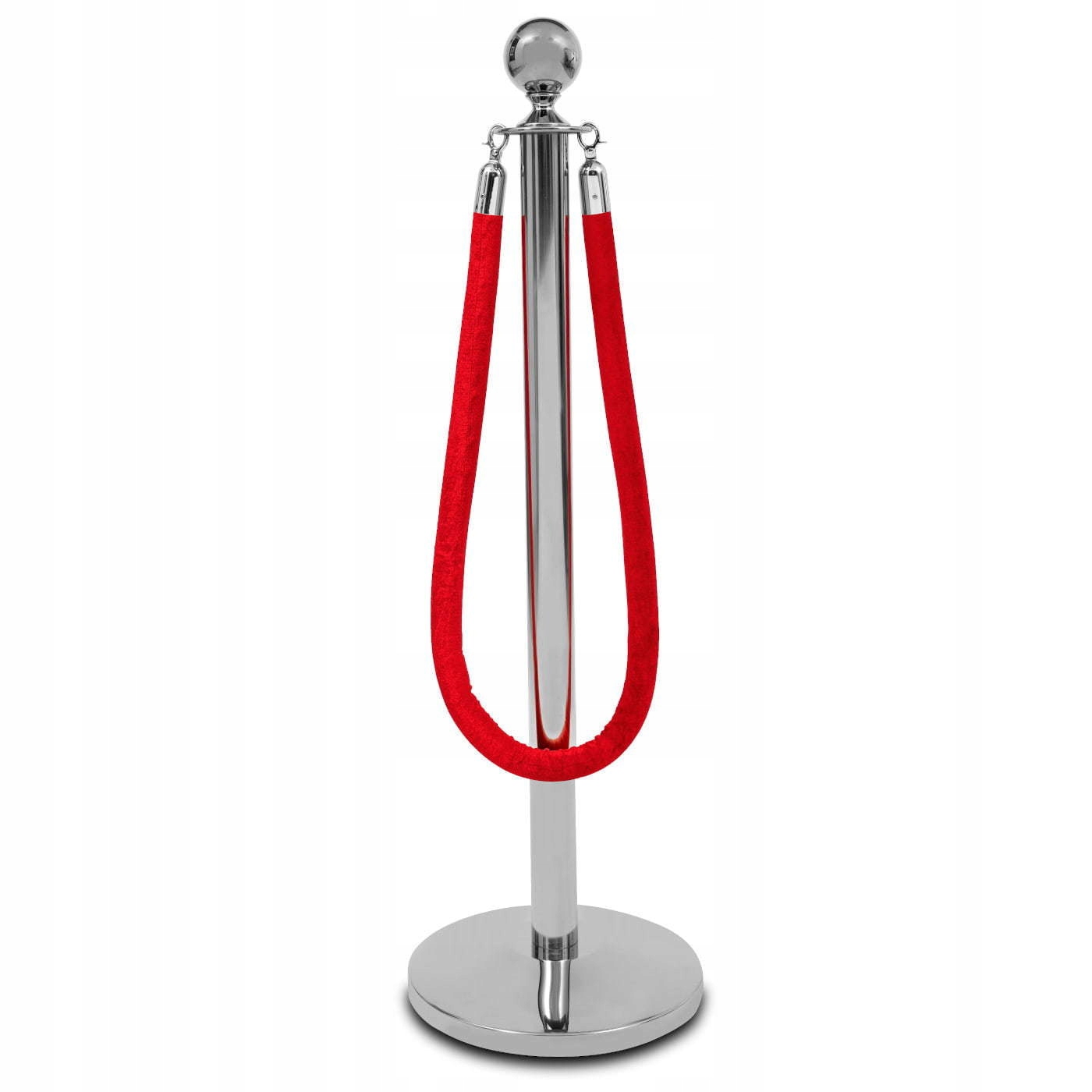 Słupek odgrodzeniowy ROYAL - Chrom Marka bez marki