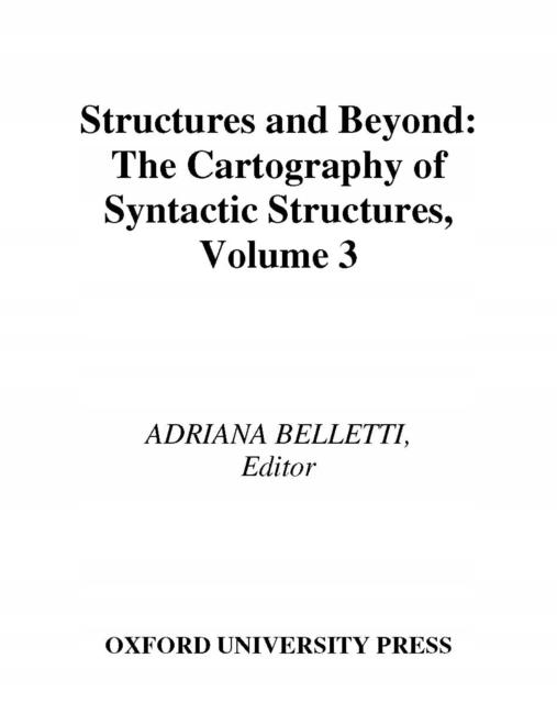 Ebook　(12896285476)　Structures　and　Belletti　Beyond　Adriana　Allegro