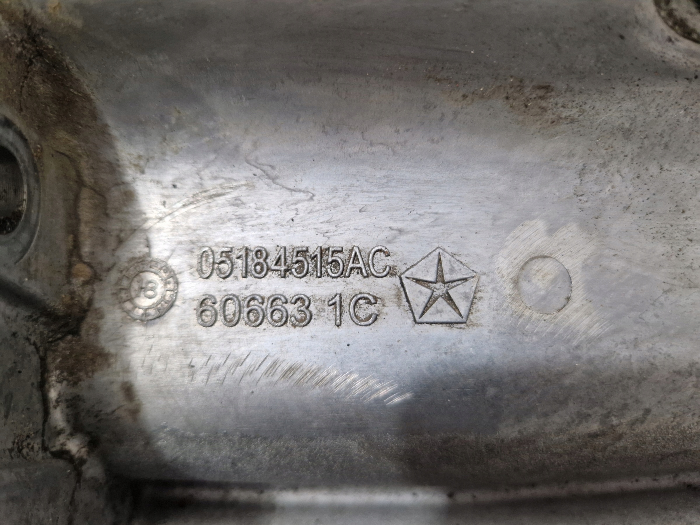 DODGE CHARGER CHALLENGER 3.6 4X4 2019- Coppa olio olio 05184515AC