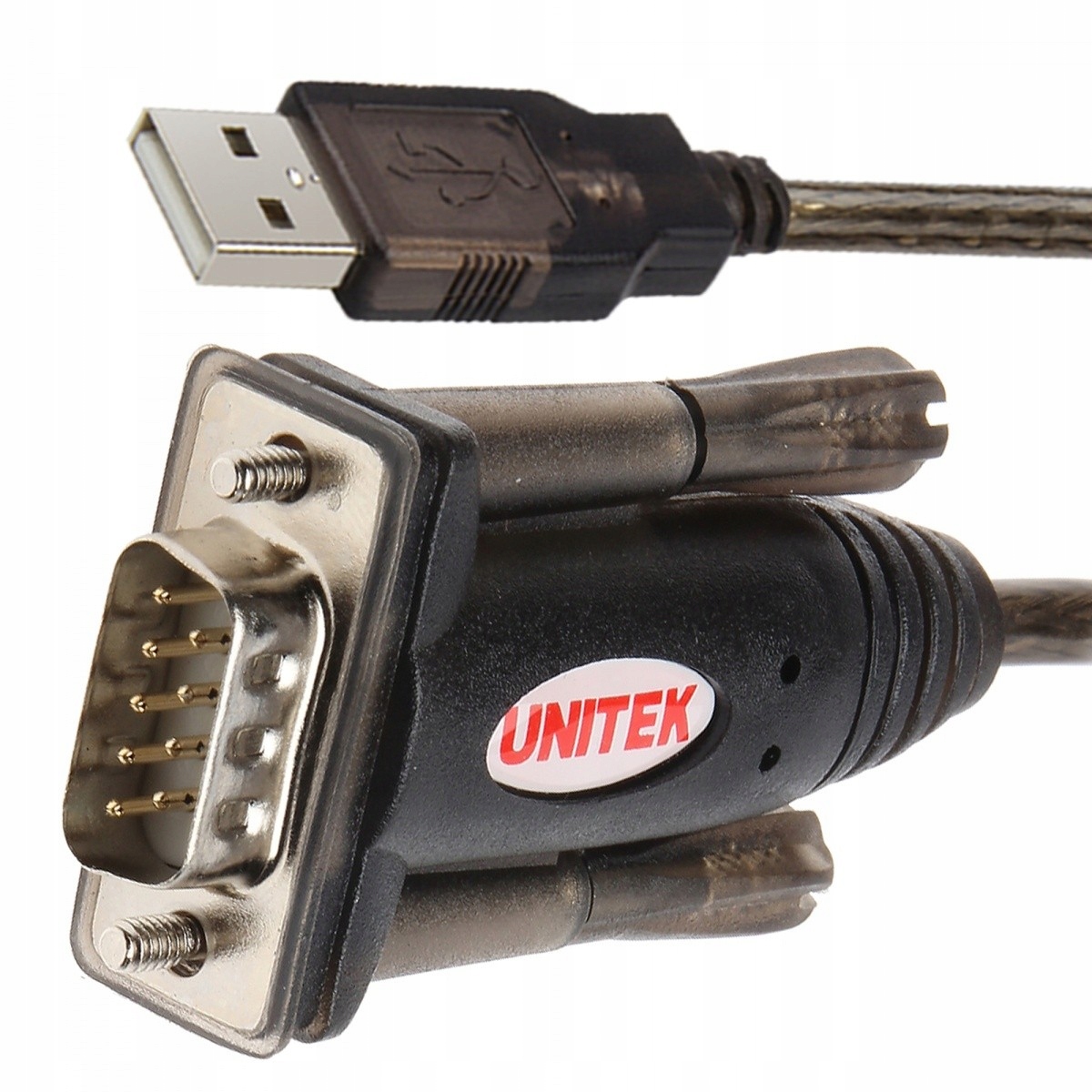 UNITEK KABEL ADAPTER USB NA RS232 + DB9F/DB25M EAN (GTIN) 4894160001399