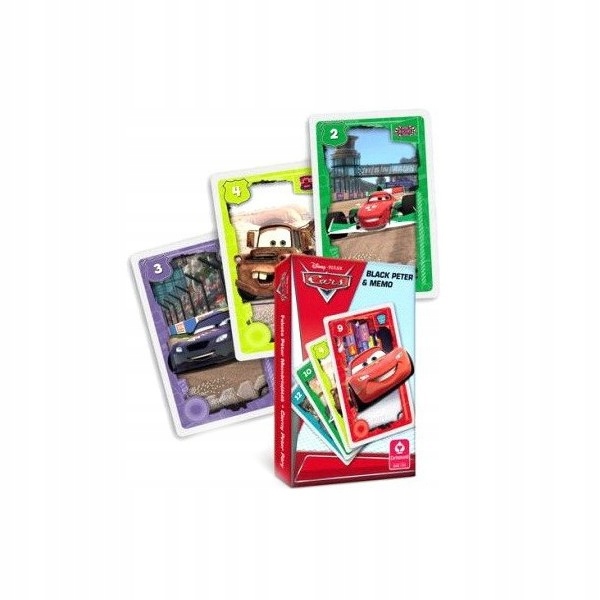 

Gra Karty Do Gry Piotruś & Memo Cars Memos