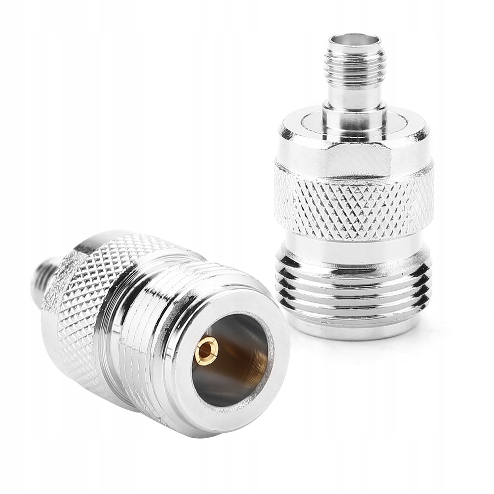 2 szt. Typ N żeński na SMA żeńskie złącze RF adapter koncentryczny 3I