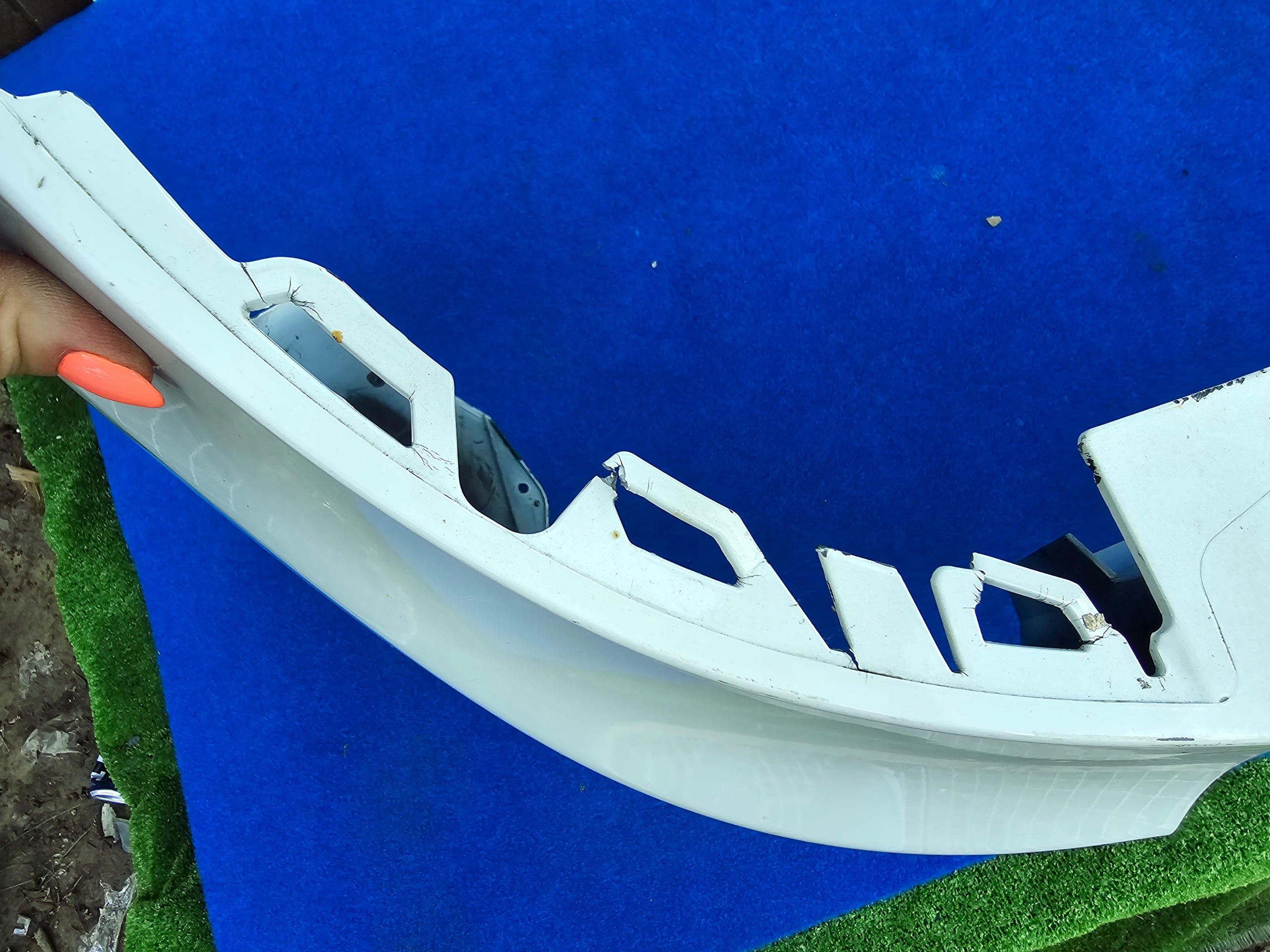 BMW X3 F25 m-packet bumper rear part rear 8048131 FA55