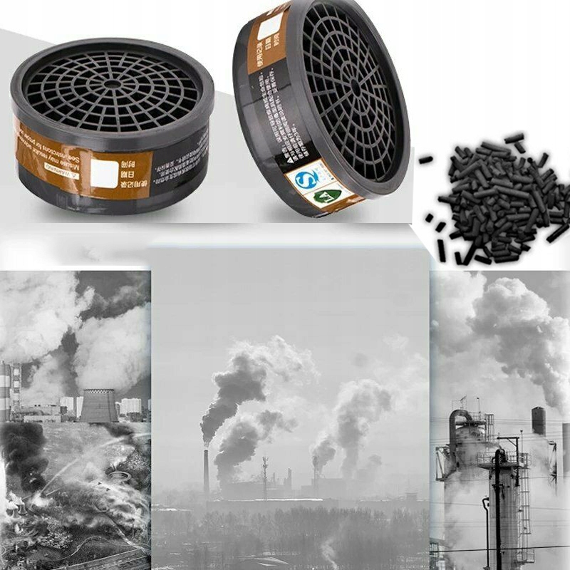 MASKA LAKIERNICZA PÓŁMASKA Z OKULARY OCHRONNE Model Maski