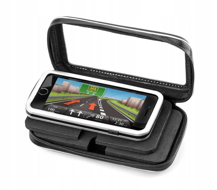 UCHWYT NA TELEFON NA ROWER - Z WODOODPORNYM ETUI Model Scooter-2