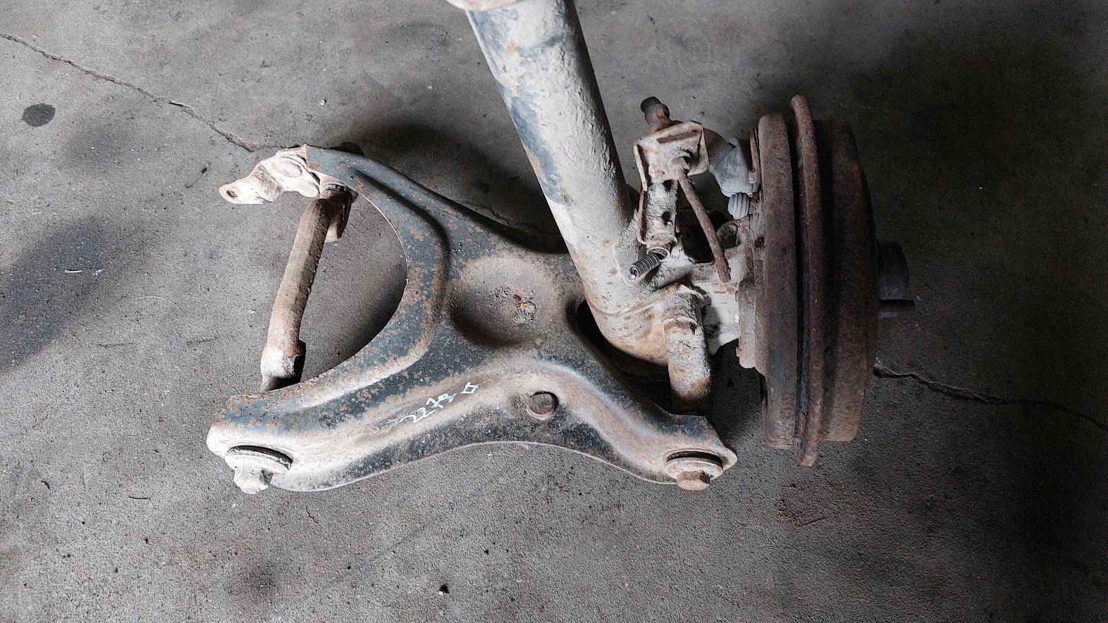 Querlenker links heck BEBEN Stoßdämpfer FIAT FIORINO II