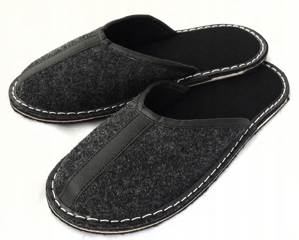 KAPCIE MĘSKIE 100% FILCOWE Rozmiar 42