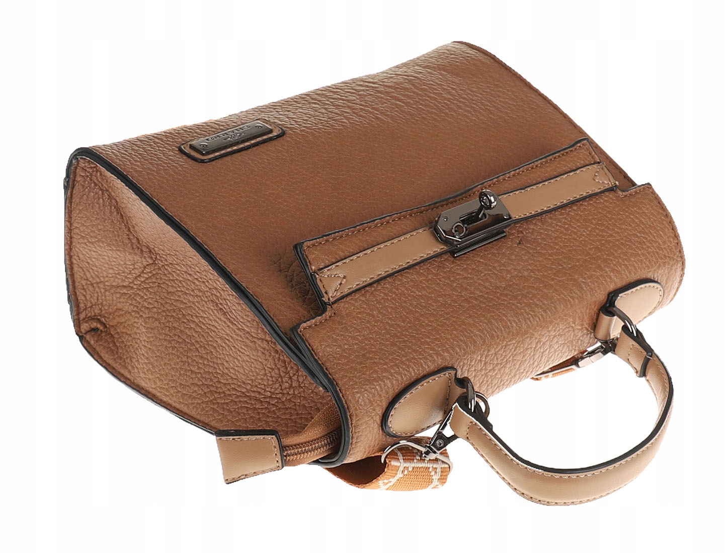 Klasyczna Elegancka Torebka Damska listonoszka 12307 Materiał dominujący skóra ekologiczna