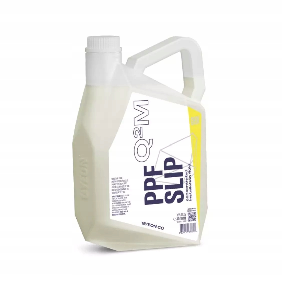 Gyeon Q²M PPF Slip 4L - płyn do instalacji folii PPF