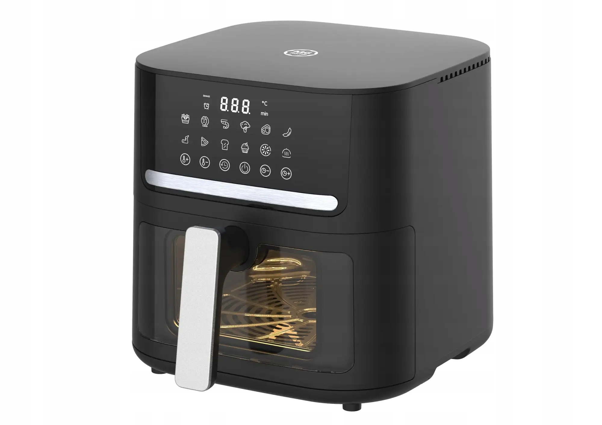 Mg Home Frytownica beztłuszczowa z okienkiem 6,5 l 1600 W