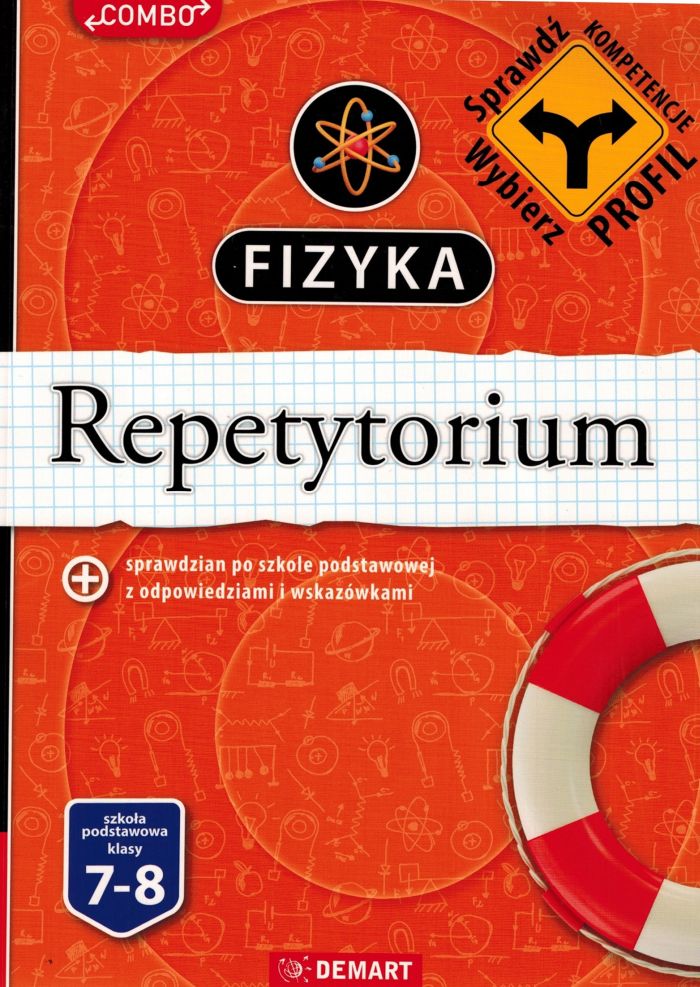 FIZYKA REPETYTORIUM SZKOŁA PODSTAWOWA 2026/2027 DEMART KLASA 7-8