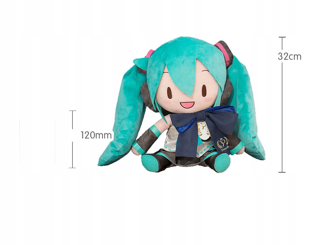 HATSUNE MIKU PLUSZOWA ZABAWKA ANIME DOLL 32CM Efekty brak