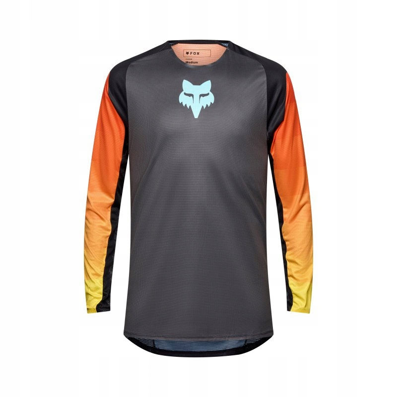 Mikina Fox Flexair Grid Black/orange S