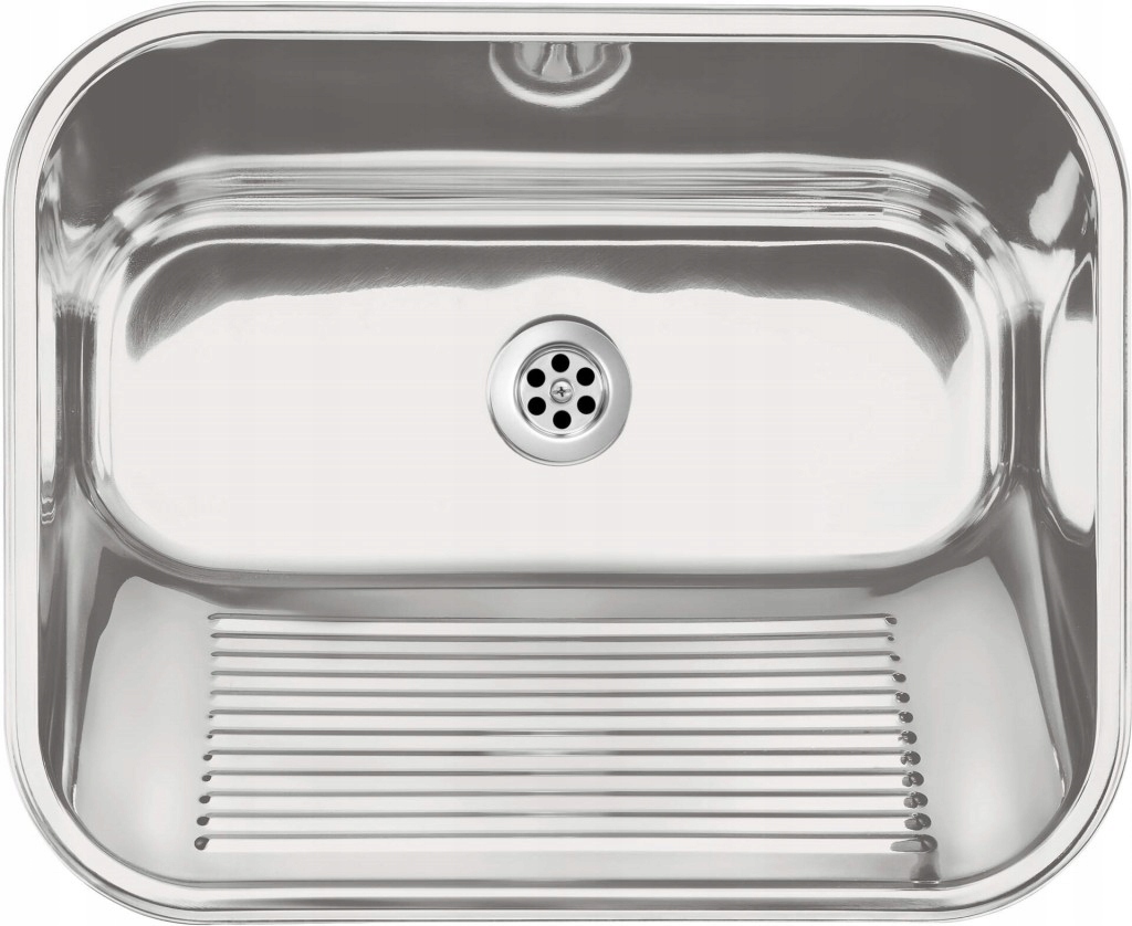 Technický dřez, 1-bowl vestavný nebo nástěnný (ZYK_0100) /pa/