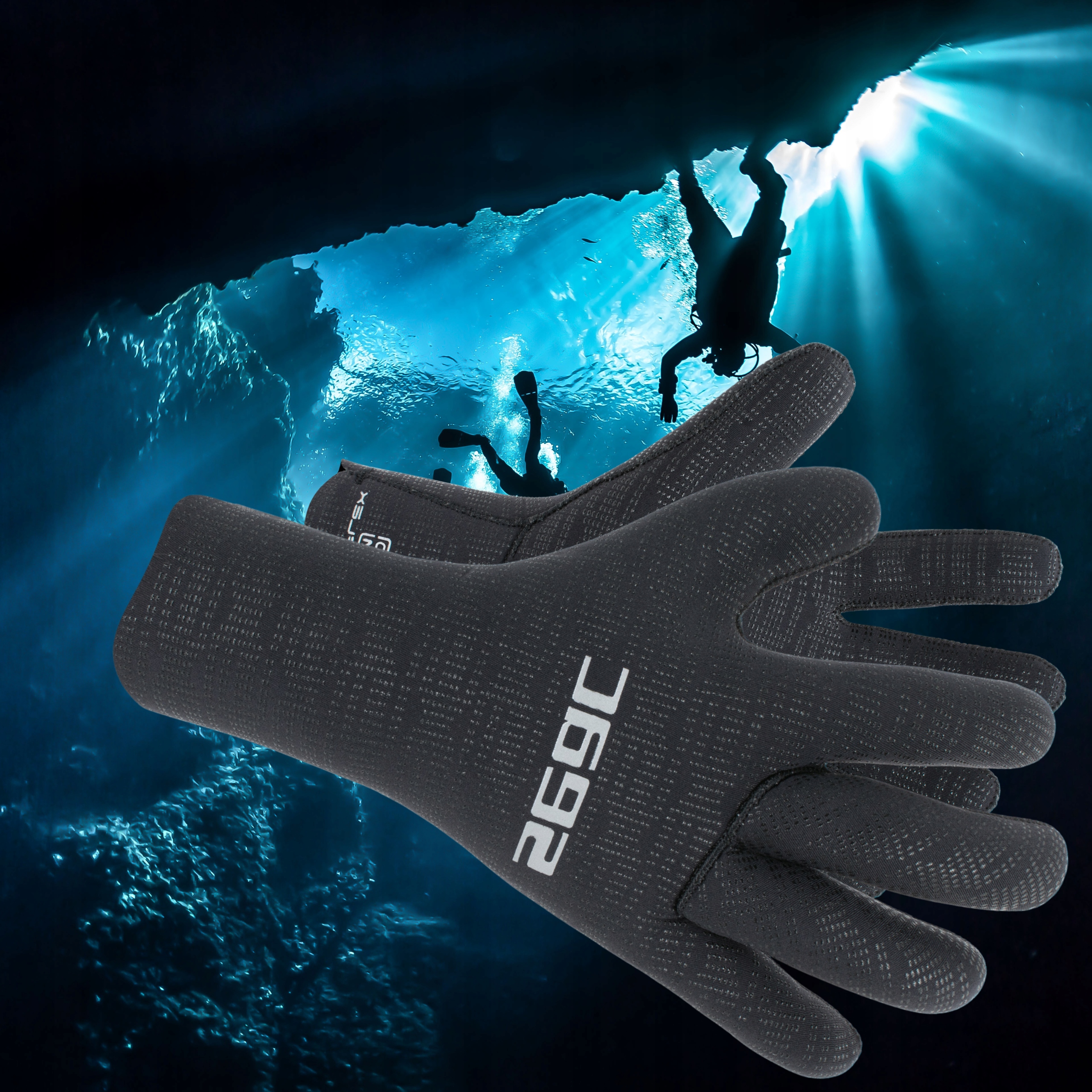 Rękawice do nurkowania w ciepłych wodach SEAC Ultraflex 2 mm M Kod producenta 16-11/M