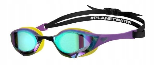 Závodní plavecké brýle Arena Cobra Edge Swipe Mirror Emerald Plum