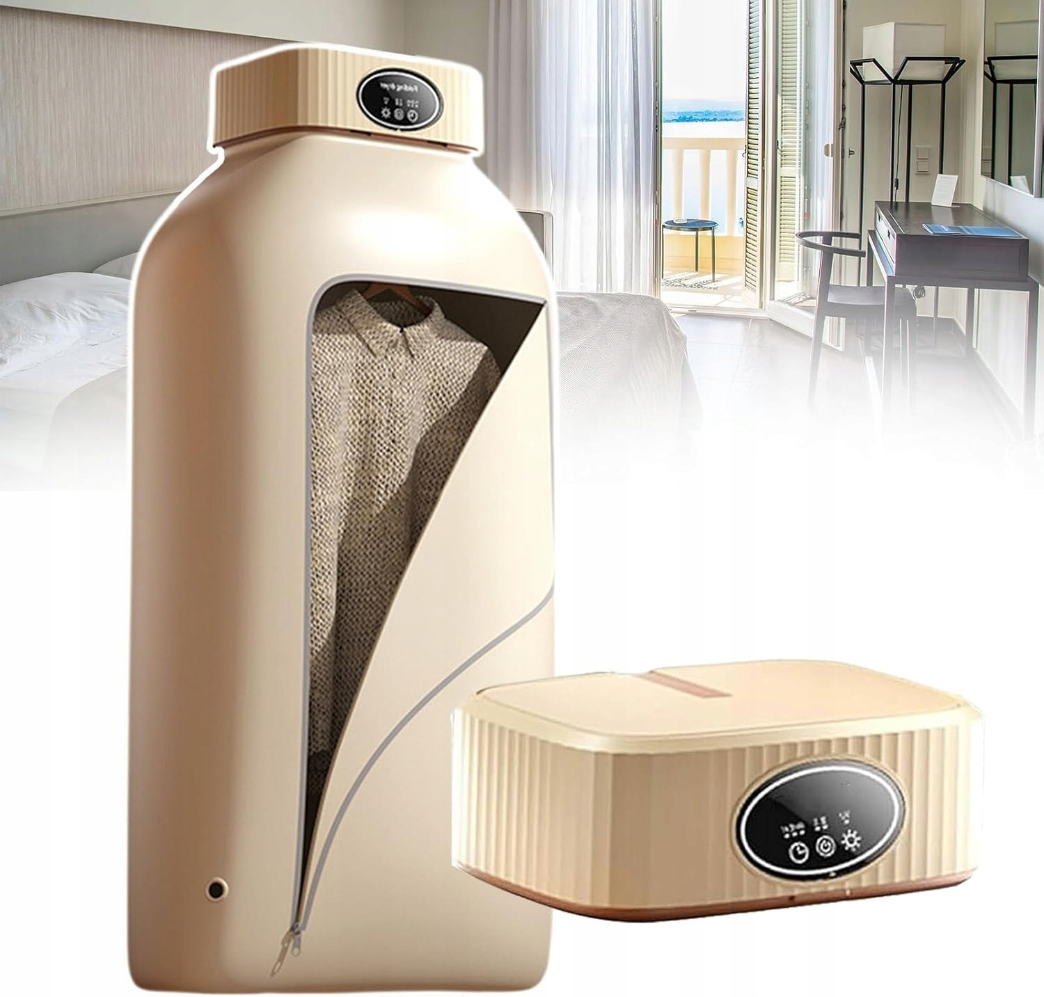 Levně Elektrický Sušák Na Prádlo Rychleschnoucí 600W Skládací Malý Sušák