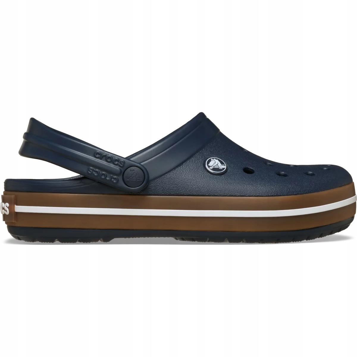 Crocs nazouváky unisex Crocband Gum Clog 41,5 M8/W10 Navy
