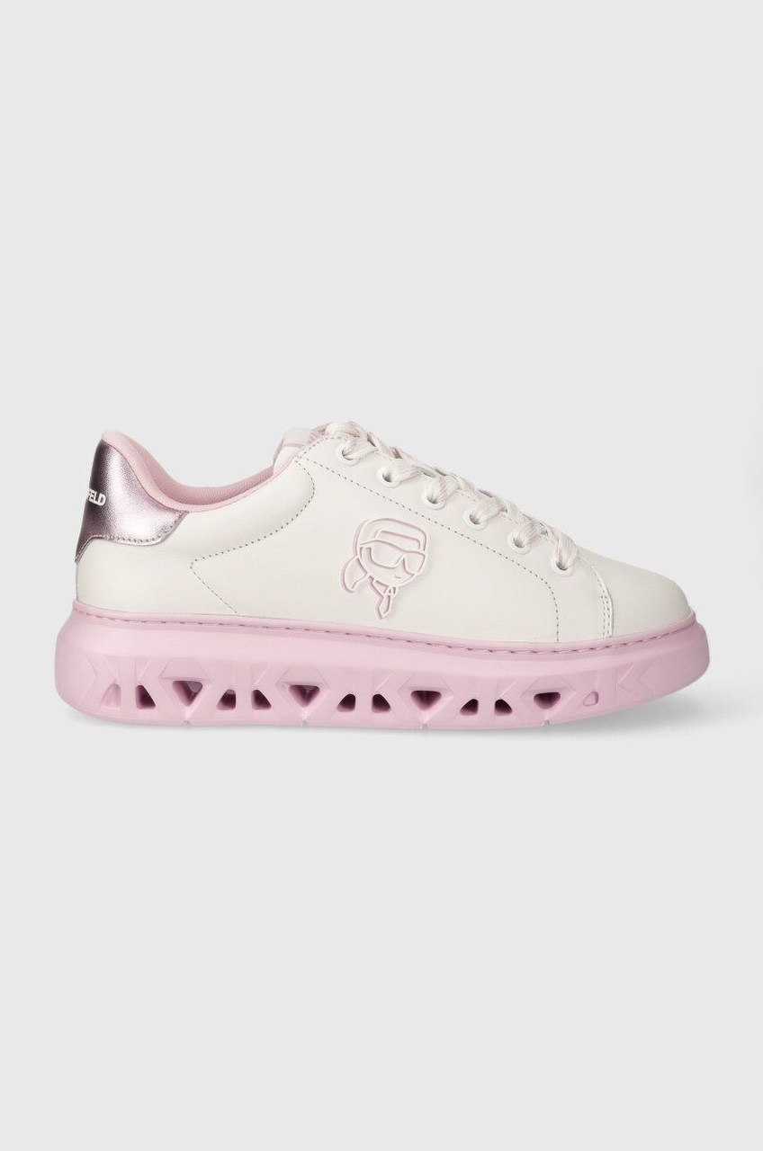 Karl Lagerfeld Dámské boty Kapri Kite Leather White 40